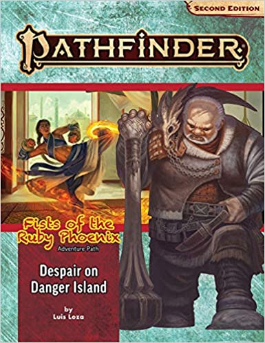 Pathfinder RPG Adventure Path Fists of the Ruby Phoenix Part 1 Despair on Danger Island 2nd Edition