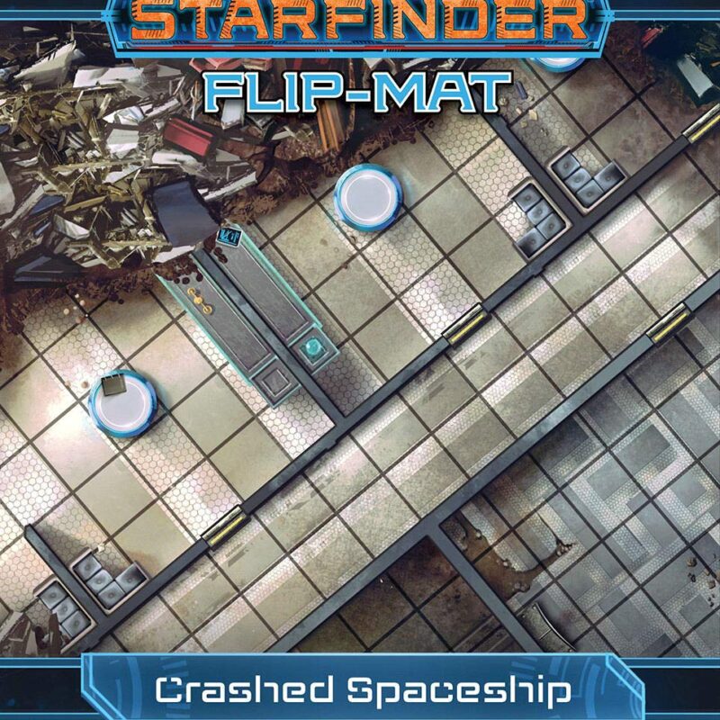 Starfinder RPG FlipMat Crashed Starship