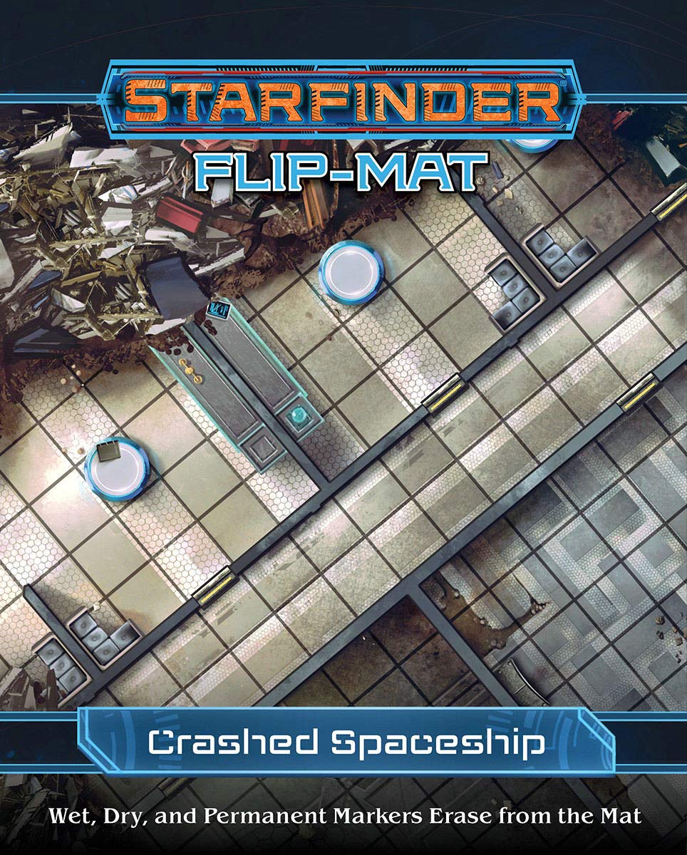 Starfinder RPG FlipMat Crashed Starship