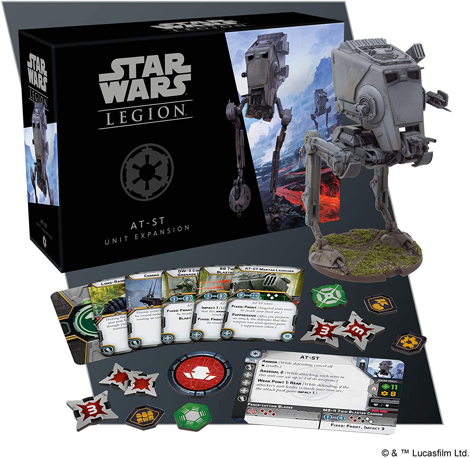 Star Wars Legion AT-ST Unit Expansion - Image 2