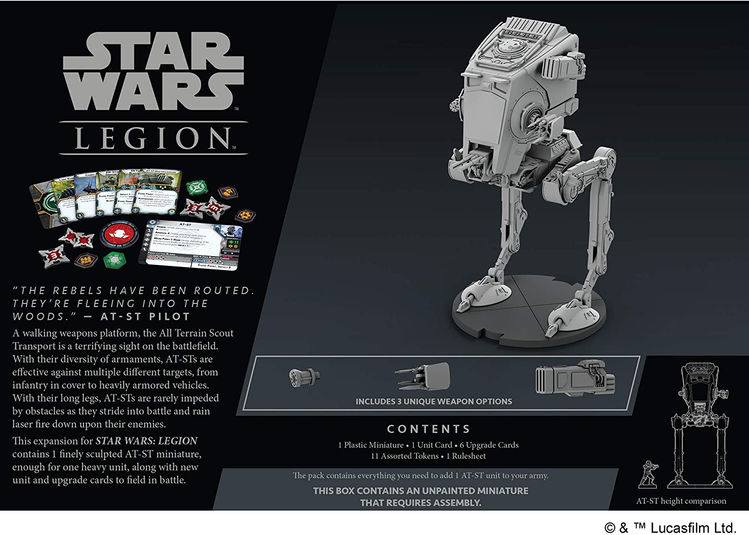 Star Wars Legion AT-ST Unit Expansion - Image 4