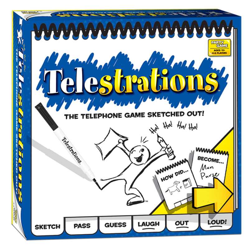 Telestrations Board Game (8 Players)