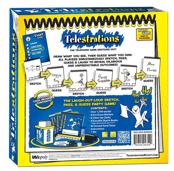 Telestrations Board Game (8 Players) - Image 3