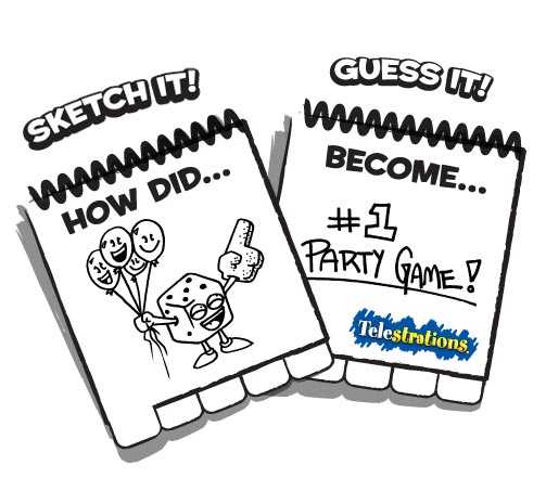 Telestrations Board Game (8 Players) - Image 2