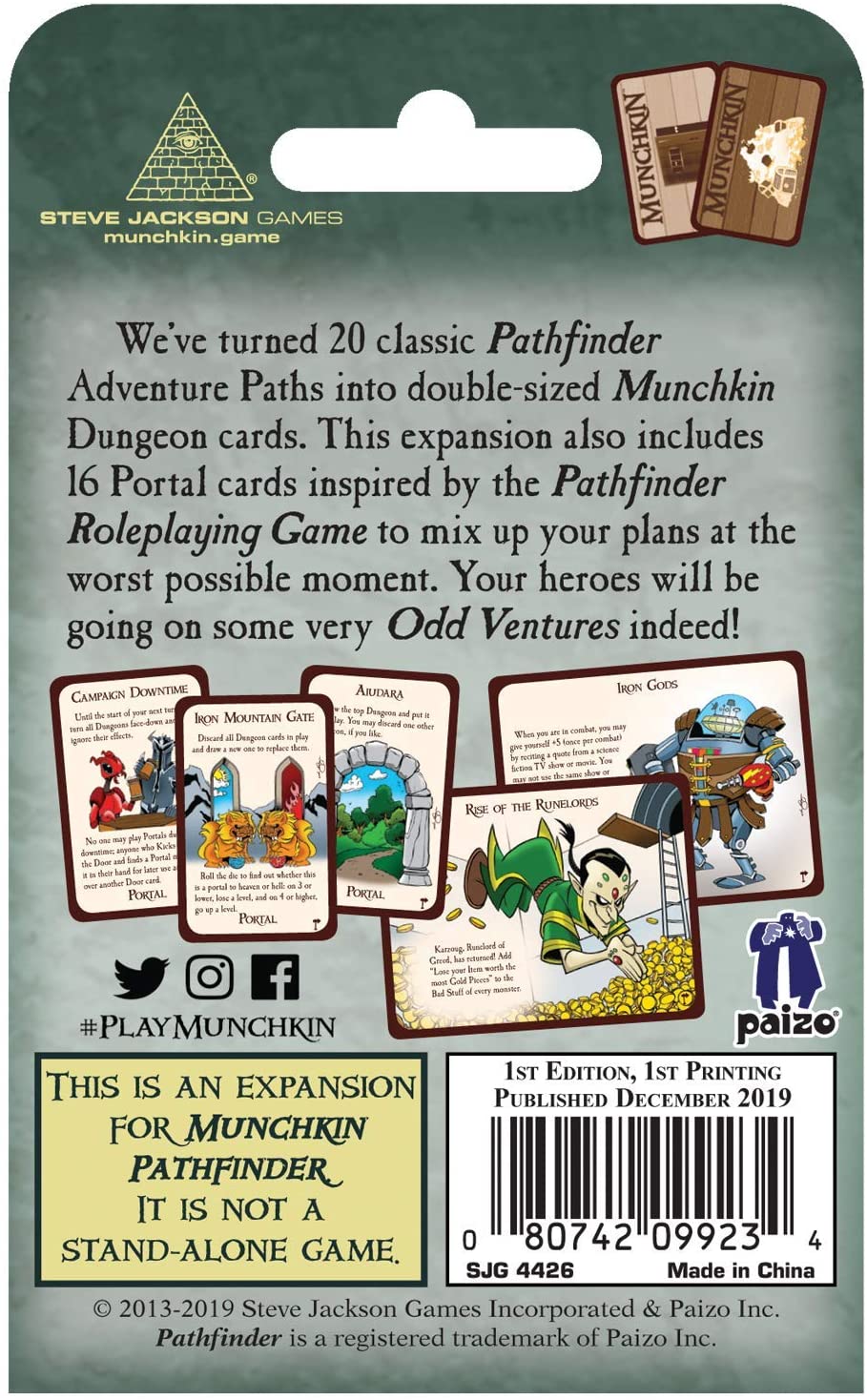 Munchkin Pathfinder 3 Odd Ventures - Image 3