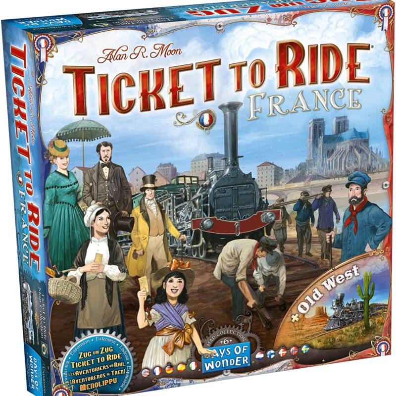 Ticket to Ride France/Old West Map 6