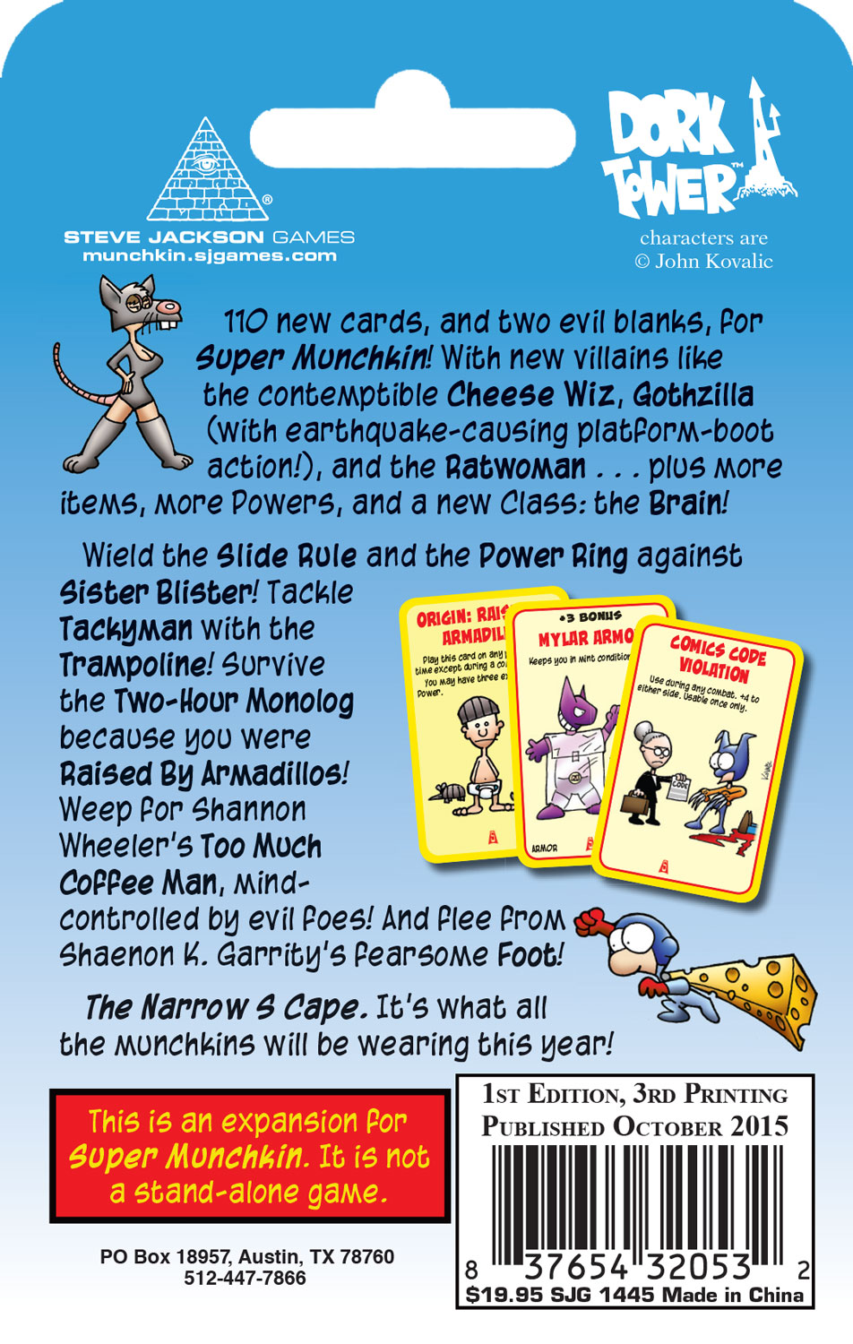 Super Munchkin 2 The Narrow S Cape - Image 2