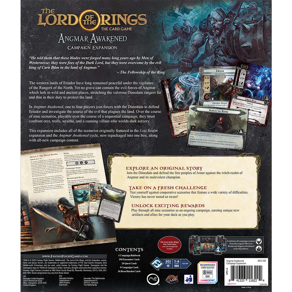 Lord of the Rings LCG Angmar Awakened Campaign - Image 2