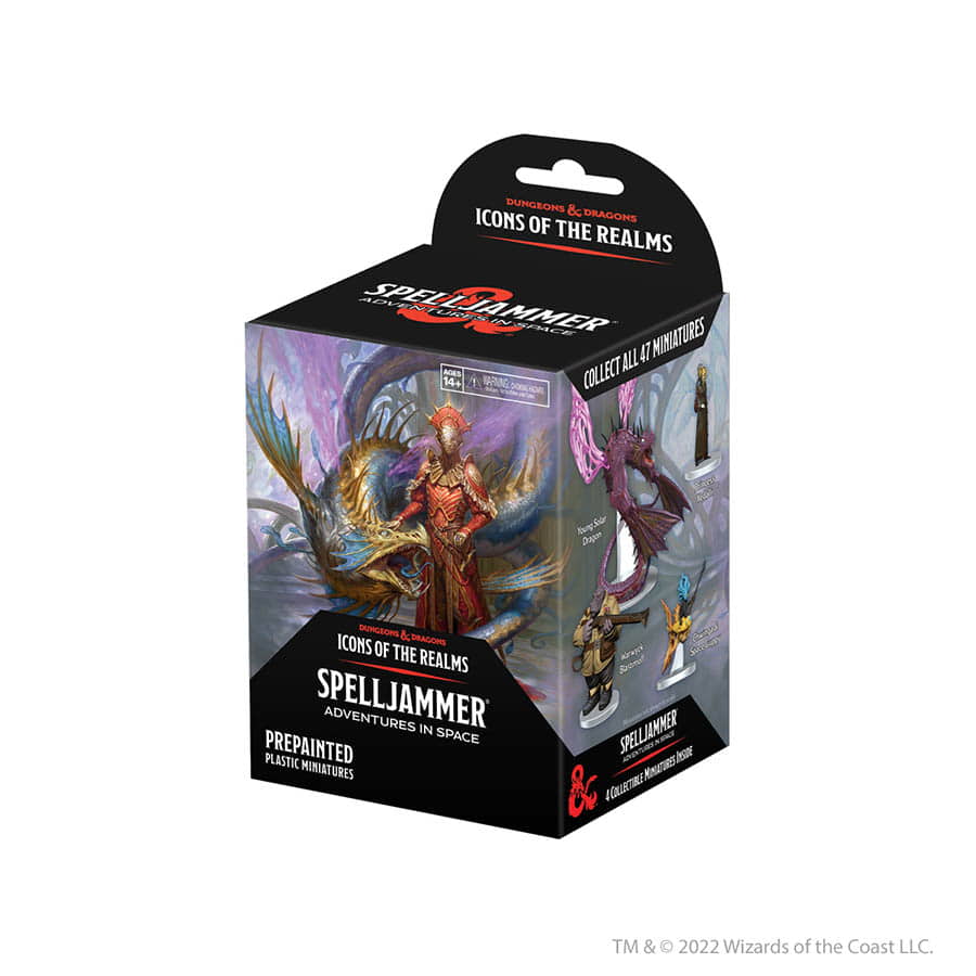 Dungeons & Dragons Icons of the Realms Spelljammer Adventures In Space Booster 1ct