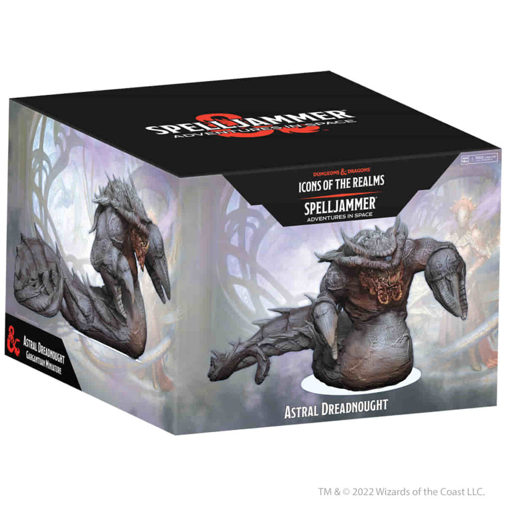 Dungeons & Dragons Icons of the Realms Spelljammer Adventures In Space Astral Dreadnought Premium Miniature