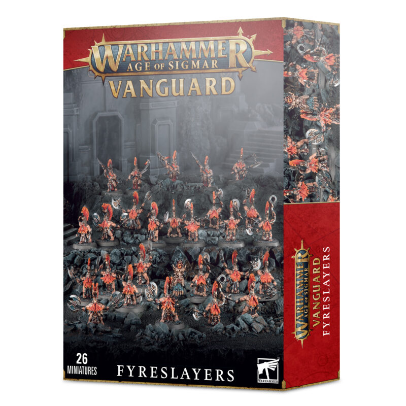 Games Workshop Warhammer Age of Sigmar Fyreslayers Vanguard