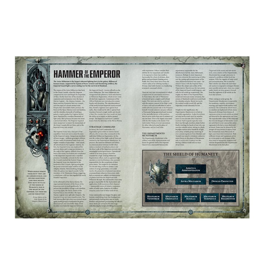 GW Warhammer 40K Astra Militarum Codex - Image 3