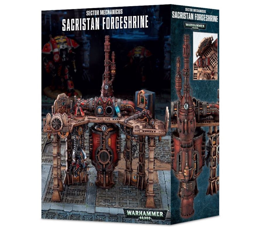 GW Warhammer 40k Sector Mechanicus Sacristan Forgeshrine