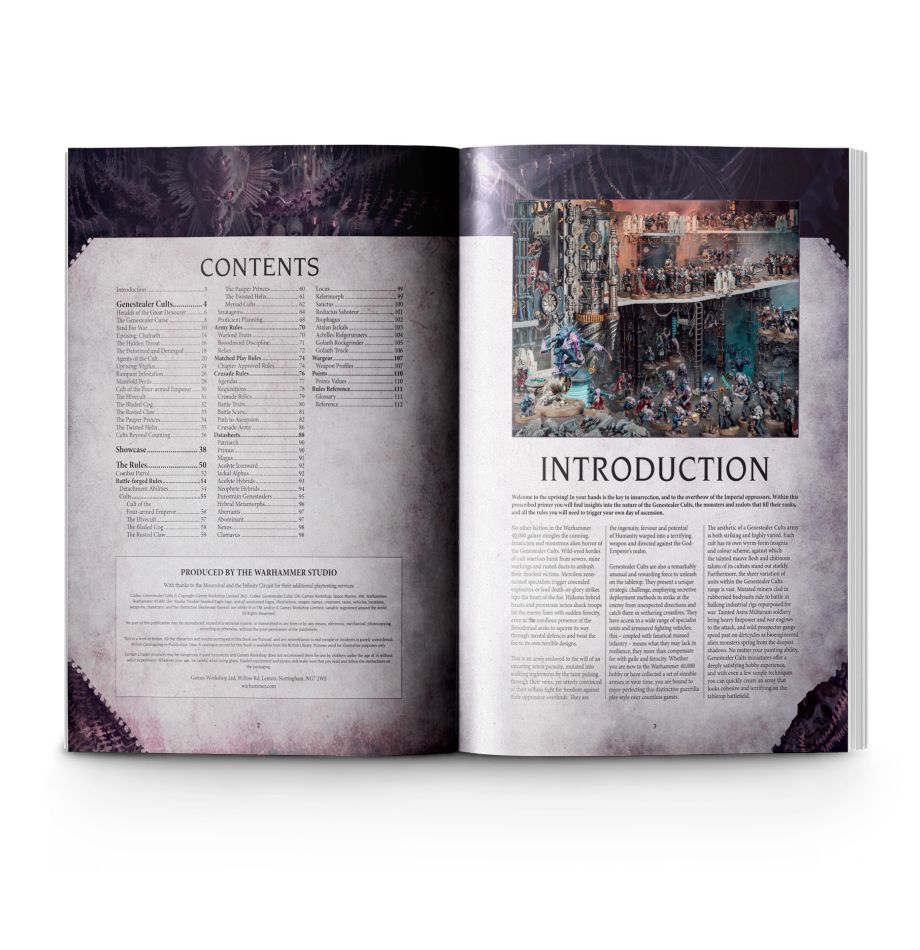 GW Warhammer 40K Genestealer Cults Codex - Image 3