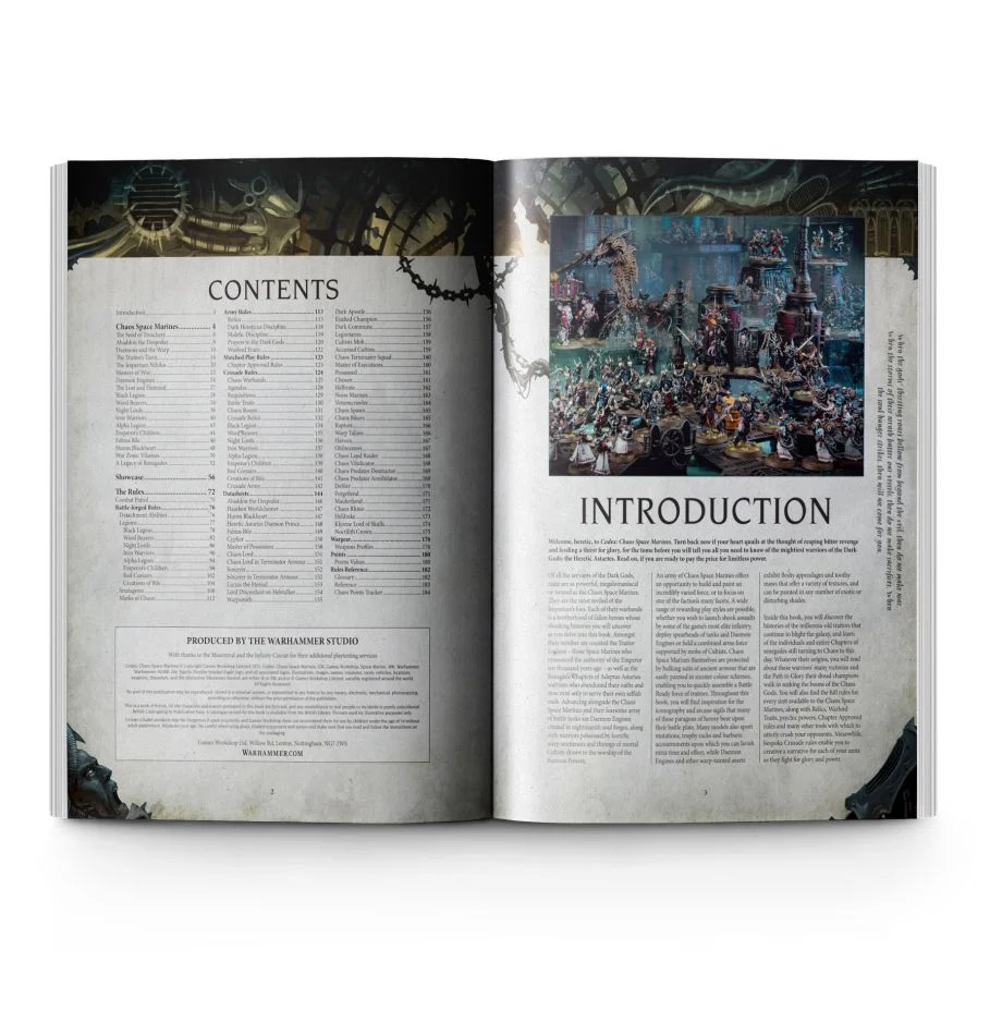 GW Warhammer 40K Chaos Space Marines Codex - Image 3