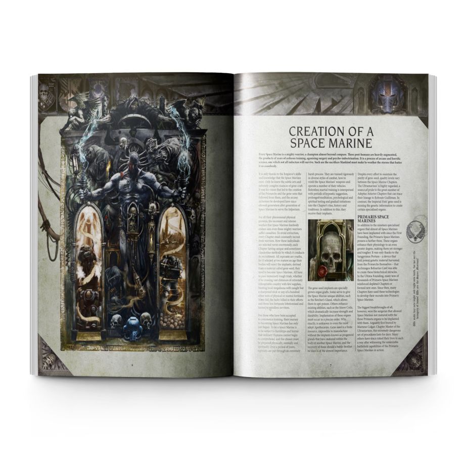 GW Warhammer 40K Space Marines Codex - Image 3