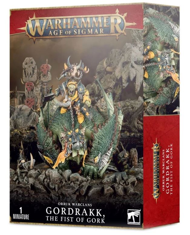 GW Warhammer Age of Sigmar Gordrakk the Fist of Gork Megaboss on Maw-Krusha
