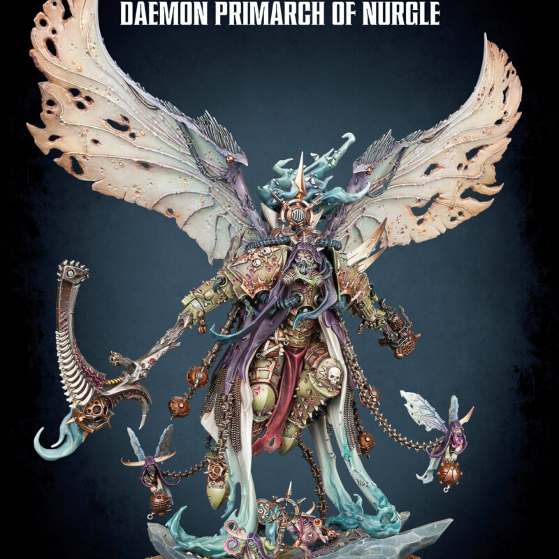 GW Warhammer 40k Death Guard Mortarion Daemon Primarch of Nurgle