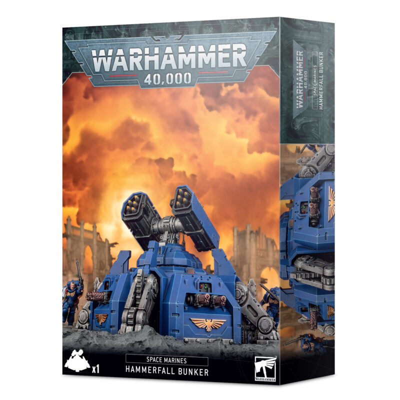 GW Warhammer 40K Space Marines Hammerfall Bunker
