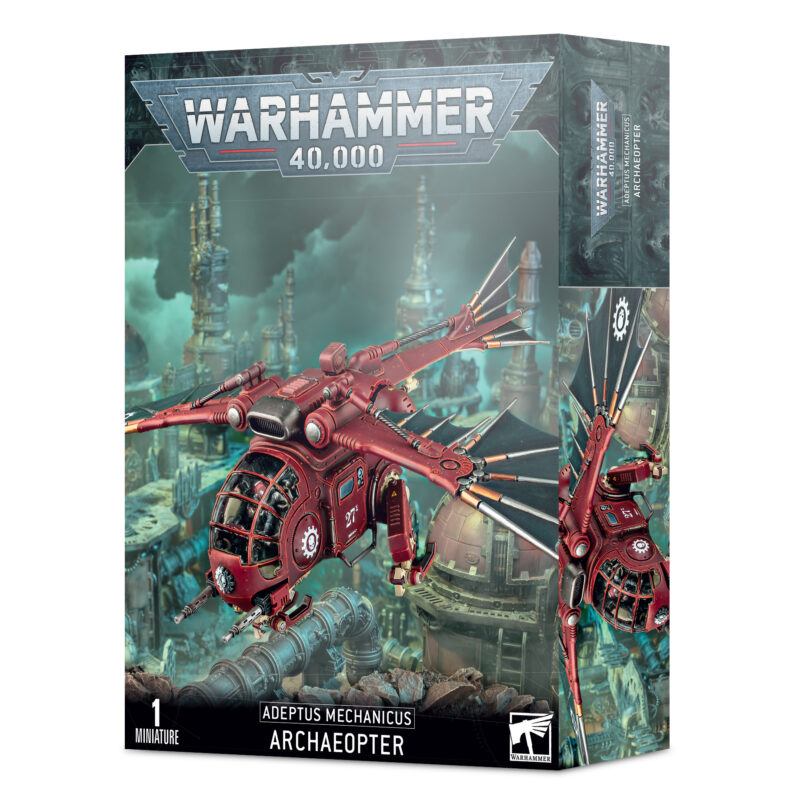 GW Warhammer 40k Adeptus Mechanicus Archaeopter Stratoraptor Transvector Fusilave