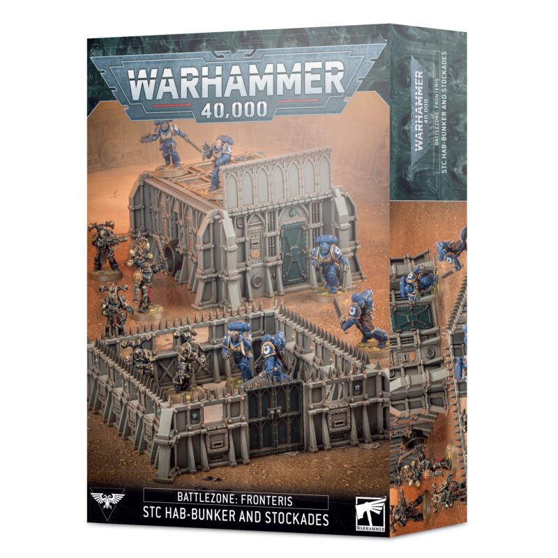 GW Warhammer 40k Battlezone Fronteris STC Hab-Bunker and Stockades