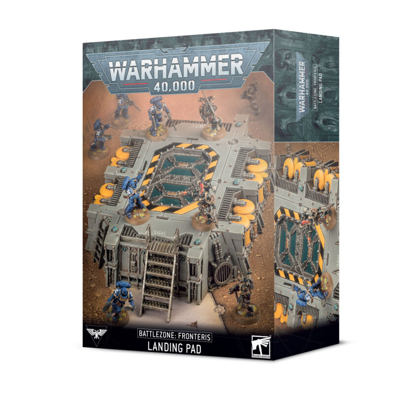GW Warhammer 40k Battlezone Fronteris Landing Pad