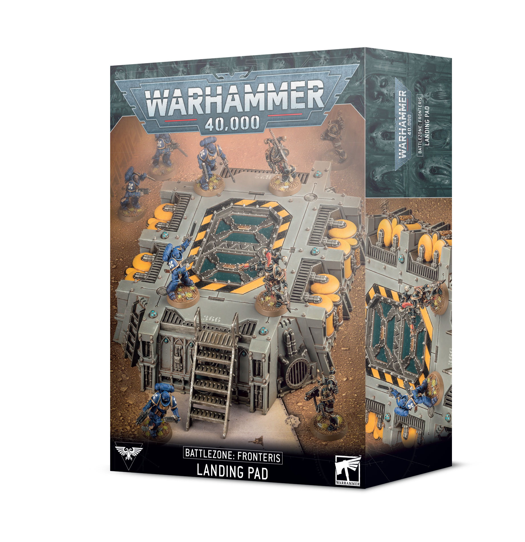 GW Warhammer 40k Battlezone Fronteris Landing Pad