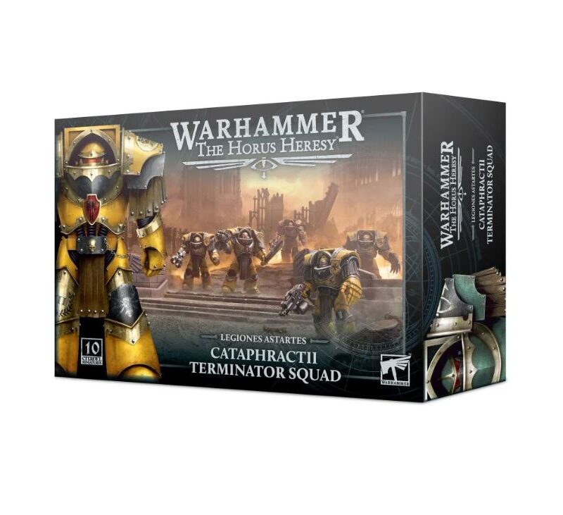 Games Workshop Warhammer The Horus Heresy Legiones Astartes CataphractII Terminator Squad