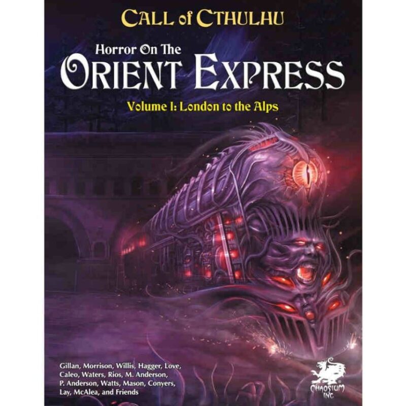 Call of Cthulhu RPG 7th Edition Horror on the Orient Express Two Volume Hardcover Set