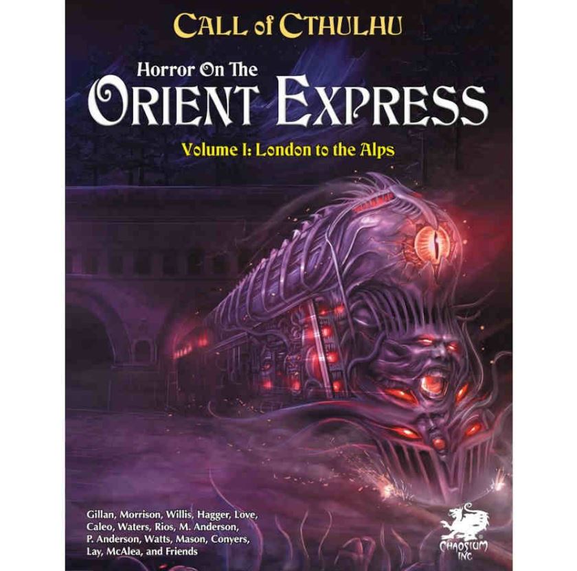 Call of Cthulhu RPG 7th Edition Horror on the Orient Express Two Volume Hardcover Set
