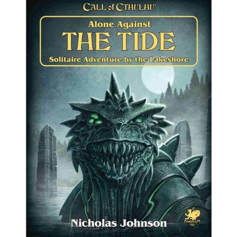 Call of Cthulhu RPG 7th Edition Alone Against the Tide Solo Adventure