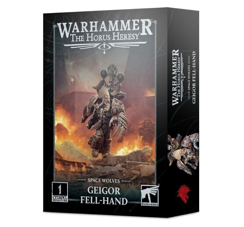 Games Workshop Warhammer The Horus Heresy Space Wolves Geigor Fell-Hand