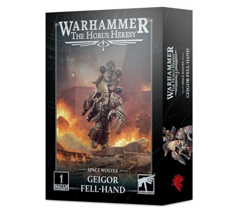 Games Workshop Warhammer The Horus Heresy Space Wolves Geigor Fell-Hand