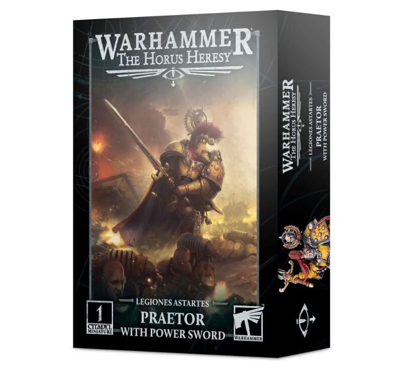 Games Workshop Warhammer The Horus Heresy Legiones Astartes Praetor With Power Sword