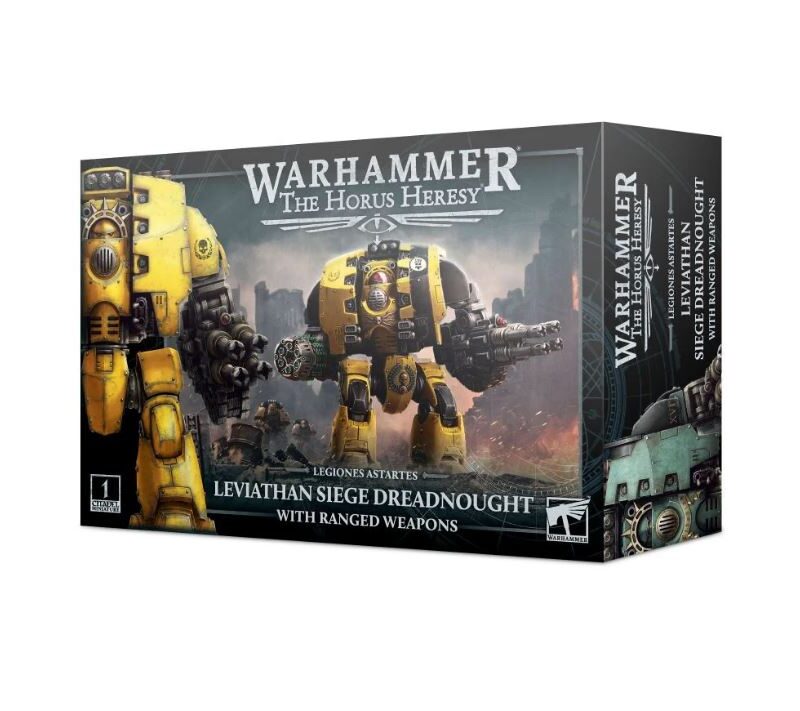 Games Workshop Warhammer The Horus Heresy Legiones Astartes Leviathan Siege Dreadnought With Ranged Weapons