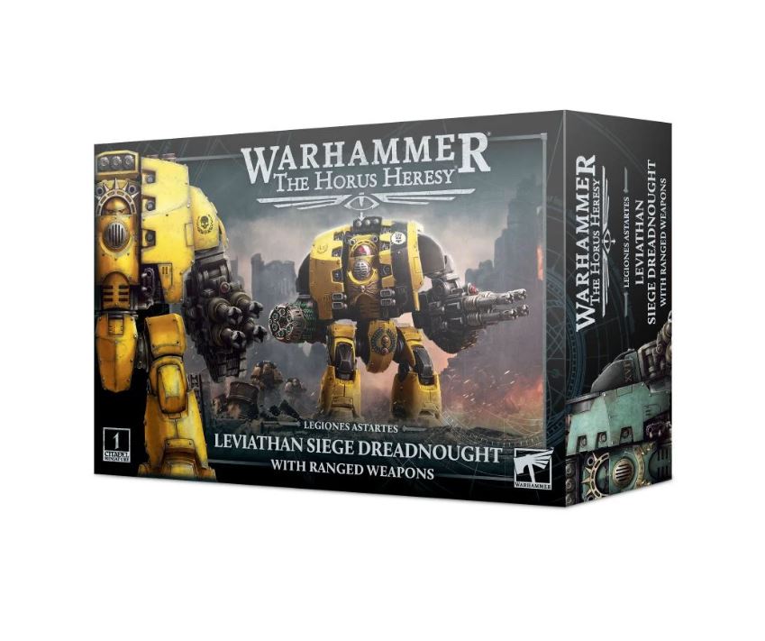 Games Workshop Warhammer The Horus Heresy Legiones Astartes Leviathan Siege Dreadnought With Ranged Weapons