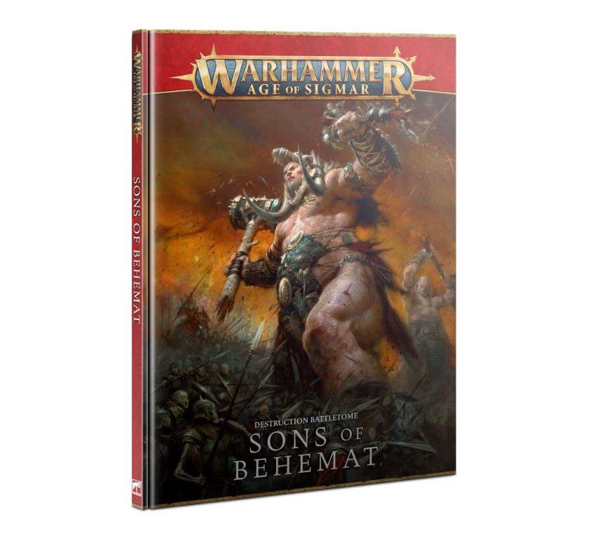 Games Workshop Warhammer Age of Sigmar Sons of Behemat Battletome 3rd Edition