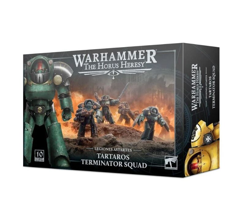 Games Workshop Warhammer The Horus Heresy Legiones Astartes Terminator Tartaros Squad