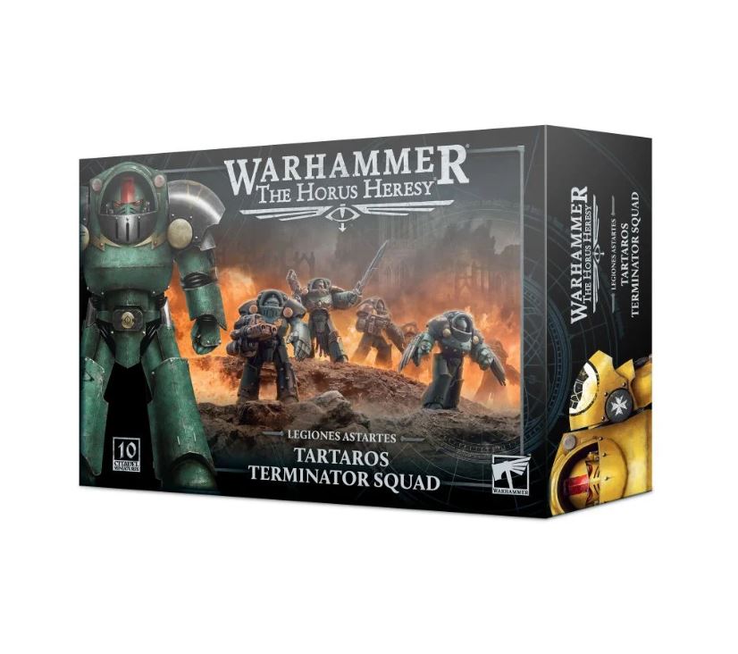 Games Workshop Warhammer The Horus Heresy Legiones Astartes Terminator Tartaros Squad
