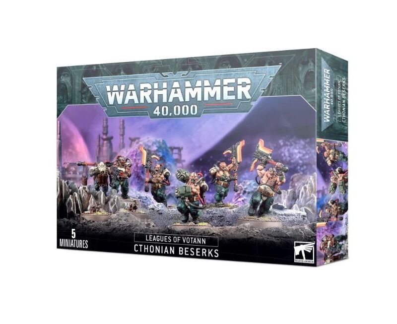 Games Workshop Warhammer 40k Leagues of Votann Cthonian Beserks