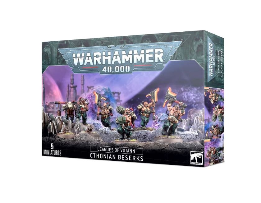 Games Workshop Warhammer 40k Leagues of Votann Cthonian Beserks