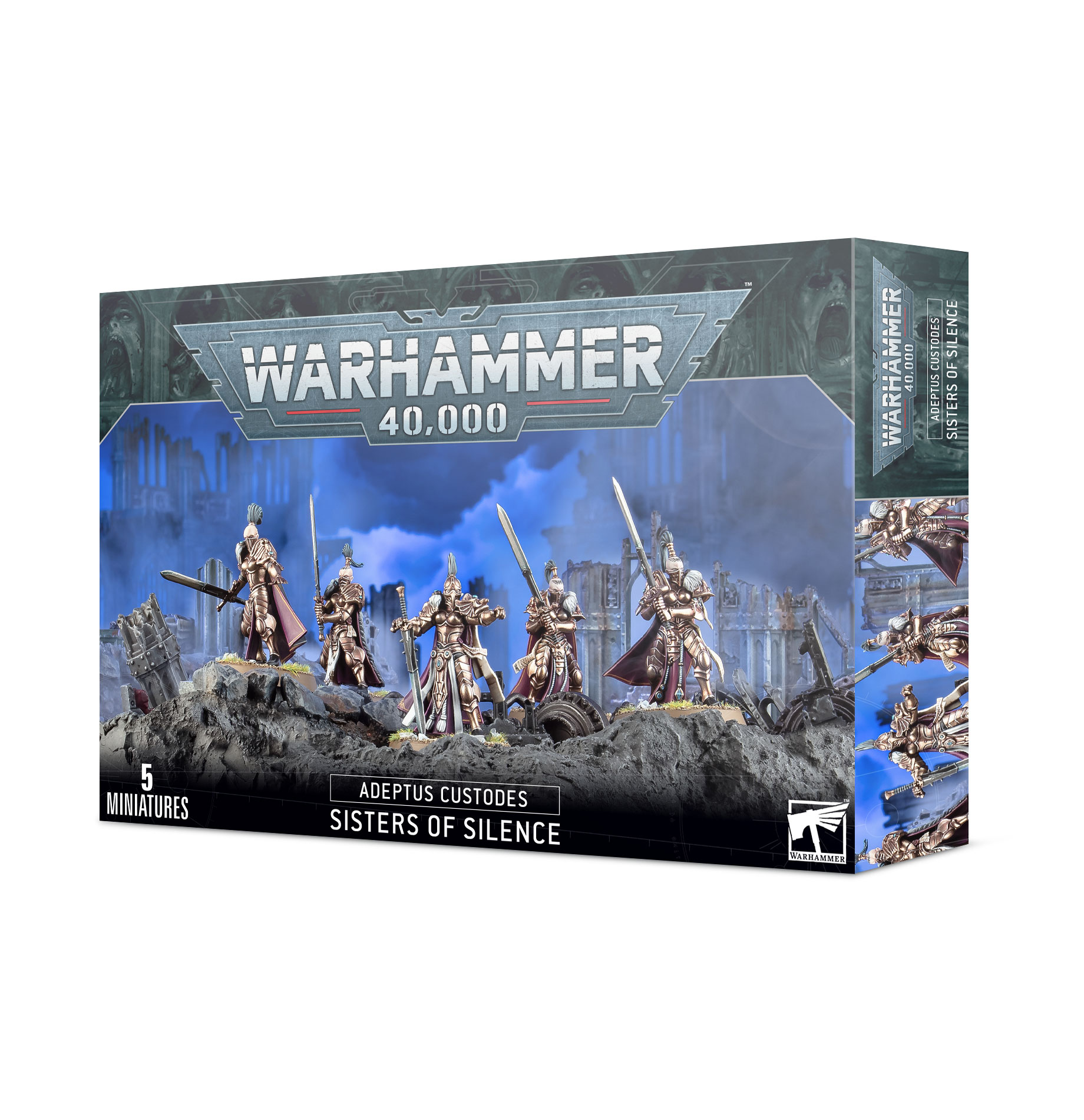Games Workshop Warhammer 40k Adeptus Custodes Sisters of Silence