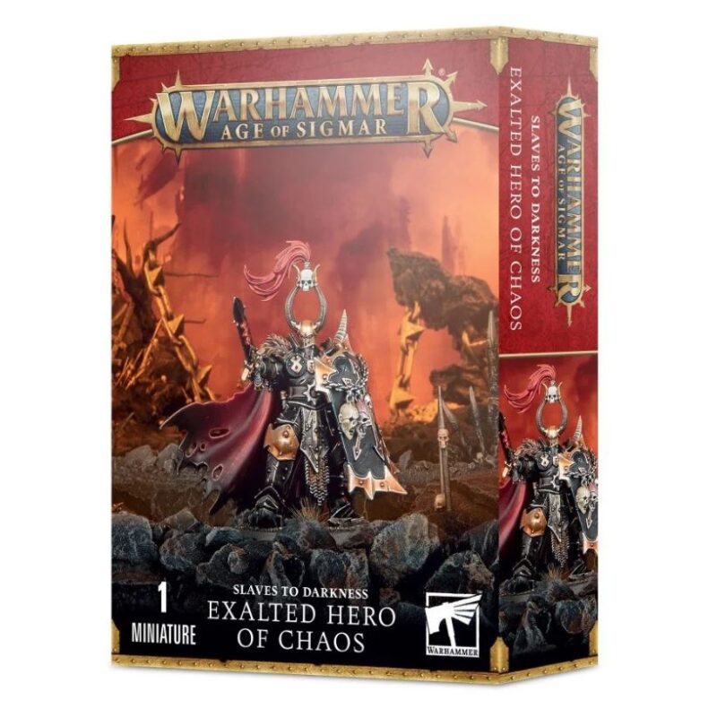 GW Age of Sigmar Slaves to Darkness Exalted Hero of Chaos 3rd Edition