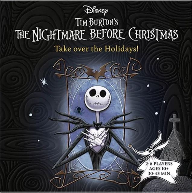 Tim Burtons The Nightmare Before Christmas Take Over the Holidays Card Game