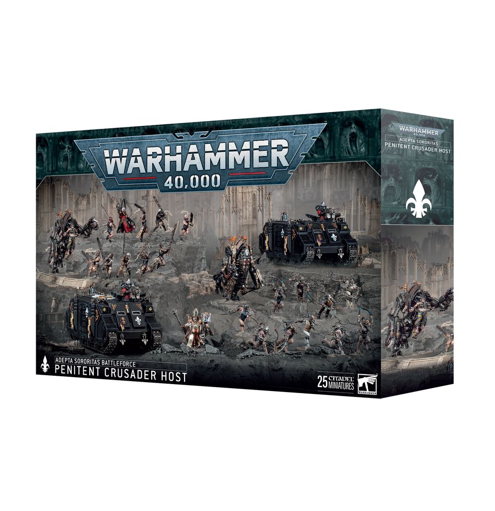 Warhammer 40k Adepta Sororitas Penitent Crusader Host Battleforce Box