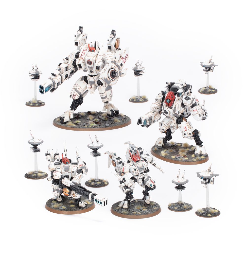 Warhammer 40k Tau Empire Retaliation Cadre Battleforce Box - Image 11