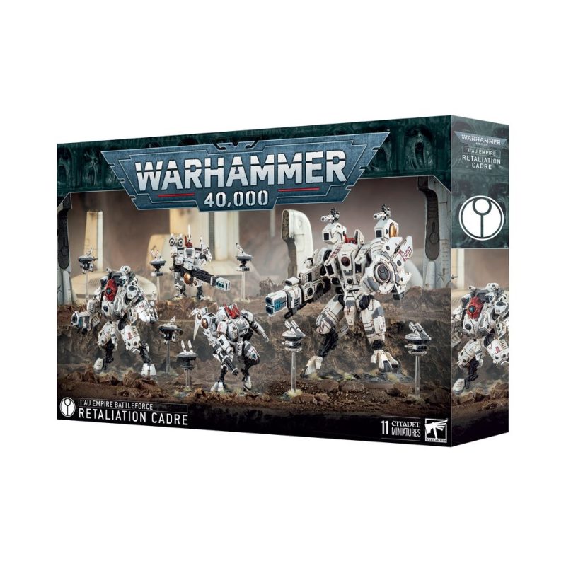 Warhammer 40k Tau Empire Retaliation Cadre Battleforce Box