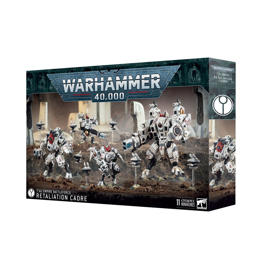 Warhammer 40k Tau Empire Retaliation Cadre Battleforce Box
