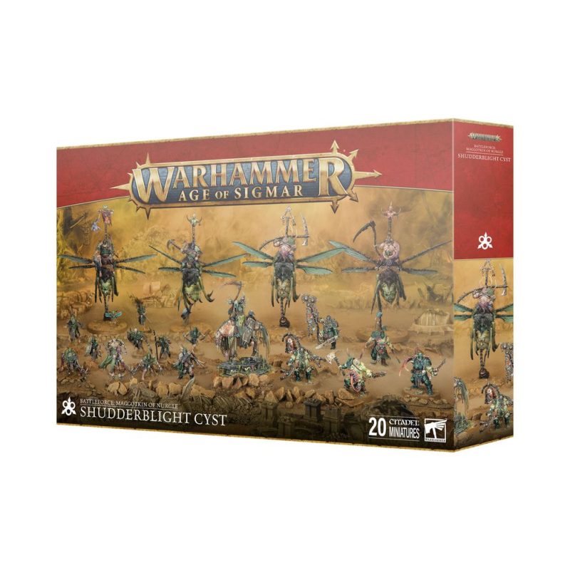 Age of Sigmar Maggotkin of Nurgle Shudderblight Cyst Battleforce Box