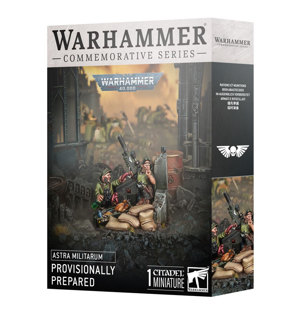 Warhammer 40k Astra Militarum Provisionally Prepared